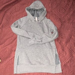 Athleta Girl Crazy Cozy Sweatshirt in heathered grey